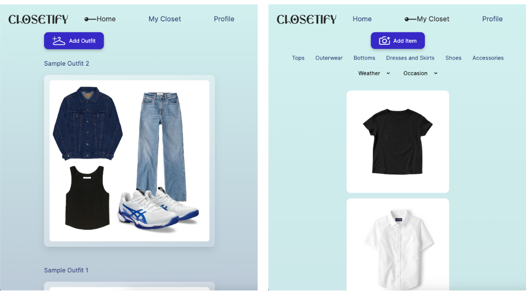 Closetify Preview